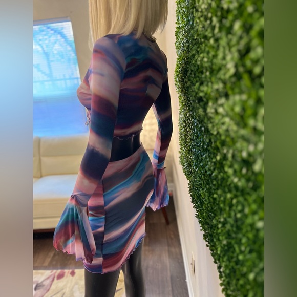 Set (top+skirt) size S & L( on picture size S) condition new without tag. - Picture 4 of 5